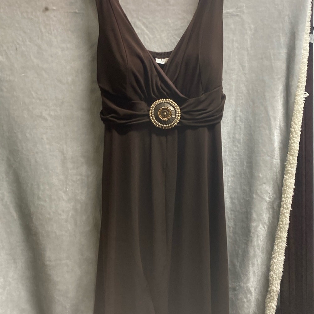 Sleeveless high low dress